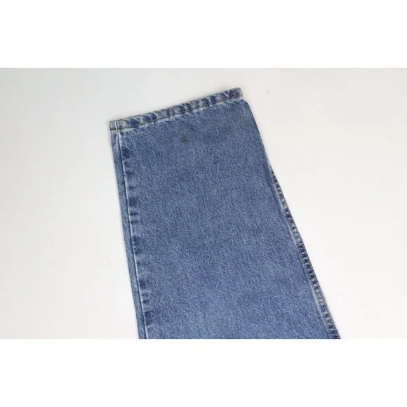 Vintage 90s Levis 550 Mens 38x30 Distressed Relaxed Fit Denim Jeans Blue USA